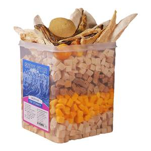 Frozen dried dog snack pets Teddy small dog puppies snack training reward products chicken big bucket mixing dog food