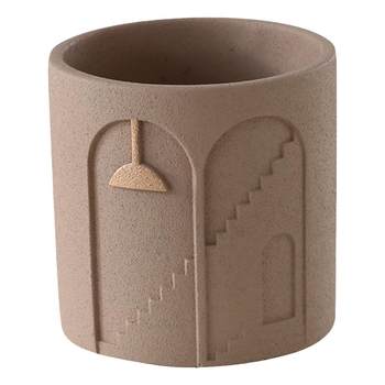 Cement flower pot wabi-sabi style high quality and low price