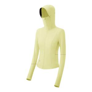 
Slim-fitting collar sun protection clothes under banana AL819 waist-hugging women's slim sports jacket short ice silk cool sun protection clothes