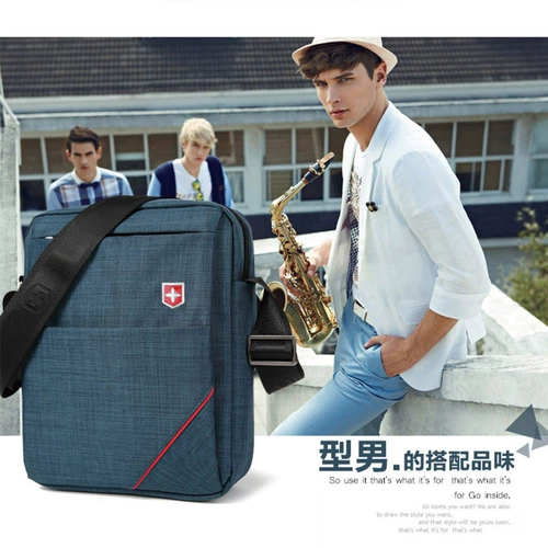 Мужская сумка на одно плечо, трендовая сумка через плечо для отдыха для путешествий
