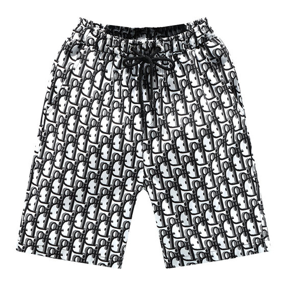 
Men's shorts summer thin trendy outer wear large pants casual all-match beach pants medium pants men's five-point pants