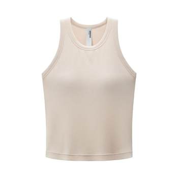 Banana cold skin 501Cool women's round neck vest summer
