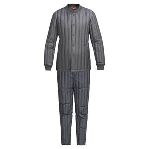 Yalu Men's Down Inner Tank Warm Winter Clothing Set for Dad Wearing Light and Thin Elderly Down Cotton Coat and Pants