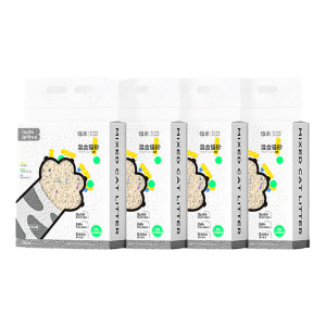 
Leiboo Tofu Cat Litter Deodorant and Dust-free 20*0.5kg Affordable Kit Cat Litter Mixed Bentonite Cat Sand