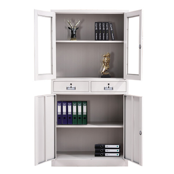Steel office document cabinet archive cabinet iron leather cabinet reservoir with the certificate cabinet with a lock data cabinet to organize the cabinet
