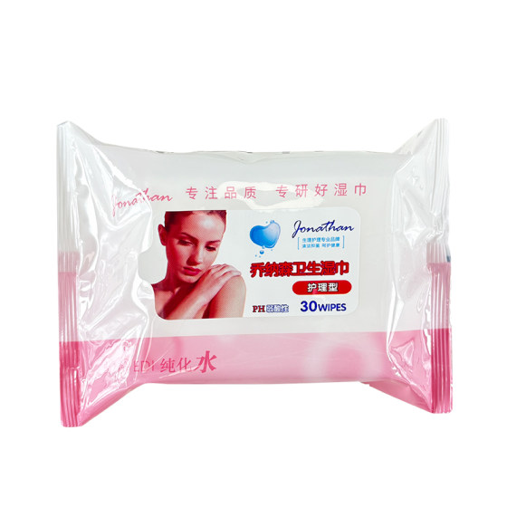 
Jonathan sanitary wipes care type 30 pieces * 10 pack private wet wipes removable men and women wet wipes for adults