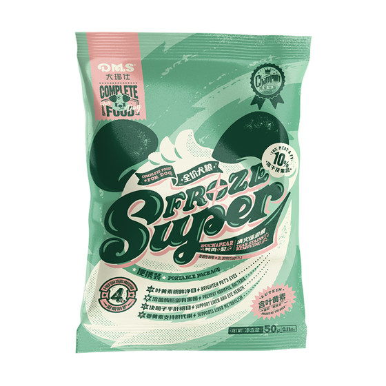 
DMS Damascus special care freeze-dried duck meat and pear dog food to relieve tear stains Teddy Bichon small and medium-sized puppy food 1*0.5kg500g