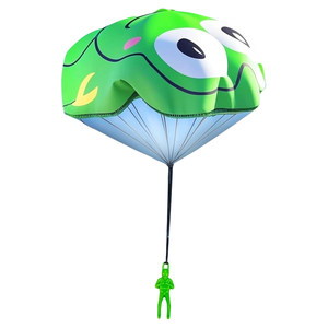 Children's yellow duck hand throw parachute outdoor sports toy kindergarten eating chicken air outdoor game small props