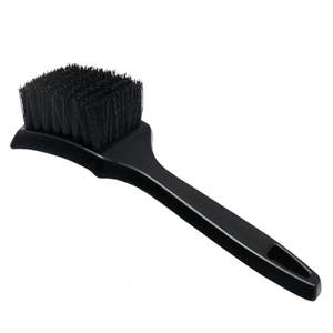 
Car tire cleaning brush black multifunctional wheel hub steel ring foot pad fabric cleaning brush cleaning tool