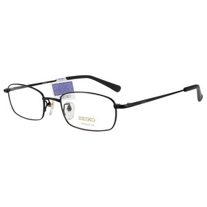 SEIKO Seiko Glasses Glasses Relief Men's Commercial Full Frame Super Light Titanium Match height Myopia Glasses Frame H01046
