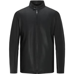 
[Sheep Leather] EMZ Ordos 25 Autumn and Winter New Men's High-end Stand Collar Genuine Leather Jacket
