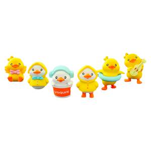 Creative and Cute Car Decoration 2023 New Internet Celebrity Little Yellow Duck Car Interior Console Decoration Cartoon Car Decoration
