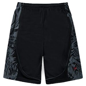 Summer thin basketball pants with added fat and oversized sports shorts for men's breathable loose shorts, cropped pants, and large shorts