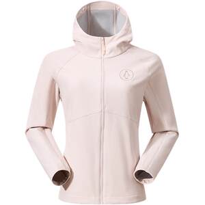 
Camel Penguin series outdoor soft shell jacket for women 2026 new spring pink good-looking jacket three-proof sportswear