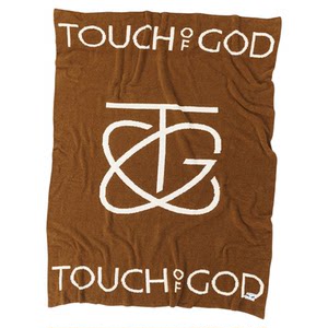 
TOUCHofGOD Nordic classic camel blanket Class A shawl blanket nap blanket sofa blanket