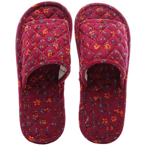 
2025 Korean version of floral cotton linen fabric sole slippers machine washable home indoor men and women spring and summer four seasons floor