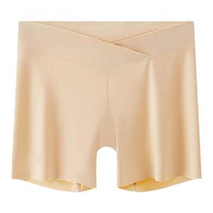 Pregnant Pregnant Safety Pants Low-waist Anti-Exposed Summer Ice Silk No-Secret Leggings Underwear Two-in-One
