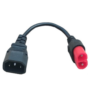 
Tailing electric vehicle charging conversion connector line fast charger connector cloud plug charging pile conversion head 2+2 copper