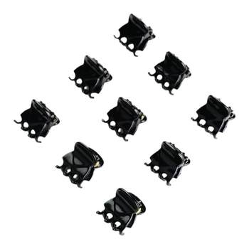 Mini black small clip delicate broken hair clip