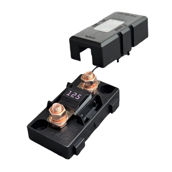 
Automotive modified secondary battery inverter fuse box