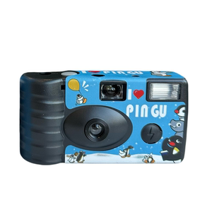 
Pingu Penguin retro cartoon disposable film machine Kodak film camera creative birthday gift for female students
