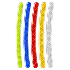 
Car hub reflective stickers creative personalized tire anti-collision strips motorcycle electric vehicle stickers car decorative supplies