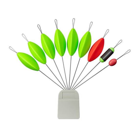 Shengwan triangle seven-star float genuine fishing high-sensitive traditional fishing special crucian carp eye-catching 7-star float beans