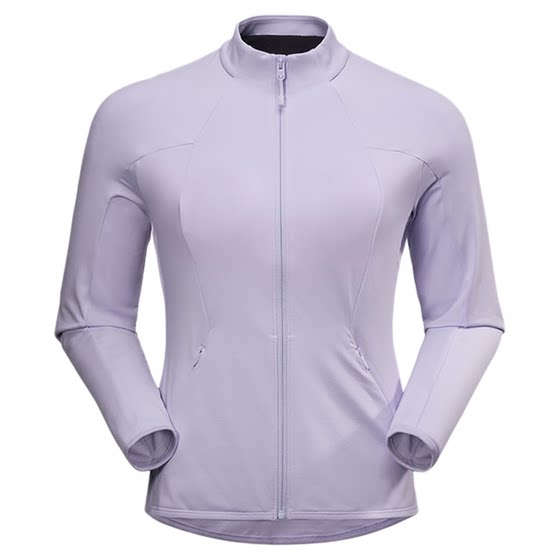 
KAILAS Kailer Stone Stand Collar Open Chest Fleece Jacket Lightweight, Breathable and Comfortable Outdoor Sports Mountaineering Hiking Jacket for Women