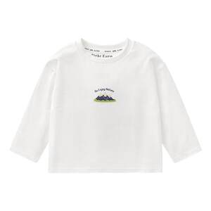 
Right European children's bottoming shirt with contrasting color spring and autumn new children's clothing girls long-sleeved T-shirt boys cartoon inner top