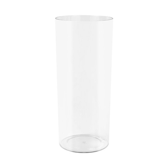 
Vase high-end transparent acrylic water-raising flower arrangement living room horse drunk wood hydroponic rich bamboo straight tube anti-fall resistance