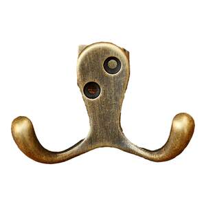 
Brass coat hook Chinese antique door entrance creative coat hook punched fixed hanger single pure copper hook