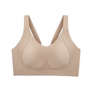 
GEM (Big Bandage) 2026 Thin Large Breast Makeup Small Push-up Anti-Sagging Underwear Women's Foundation Liquid Skin Bra