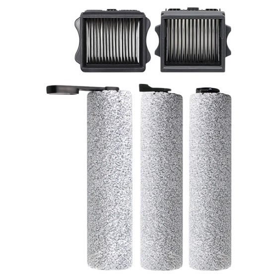 
Equipped with Tim washable machine accessories roller brush Fuwan 1.0 filter element vacuum cleaner sweeper cleaning liquid second generation main brush LED