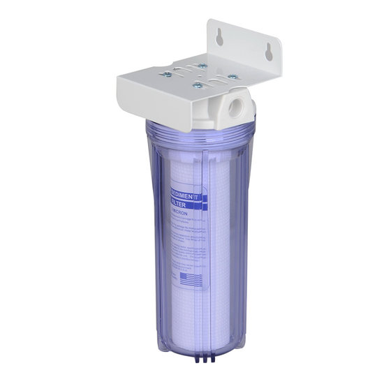 
10-inch single-stage water purifier pre-filter ultrafiltration machine household direct drinking high-end kitchen tap water thickened filter bottle