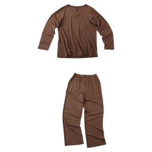 
[Director] Boyfriend's style V-neck top with long trousers lazy loose Modal home suit