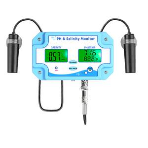
Fish tank aquarium water quality ph value/tds value/EC value/salinity/temperature long-term monitor pH tester