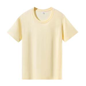 
Foreign trade first-tier brands simple pure cotton short-sleeved T-shirt for women loose slim fashion printed niche half-sleeved top