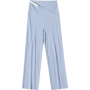 
Maternity pants wide-leg pants summer thin style ice silk casual pants loose large size straight pants leggings summer clothing
