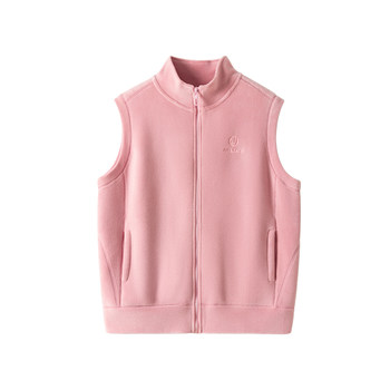 
Middle-aged and elderly women's Olympian stand collar zipper