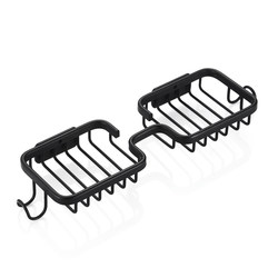 No-punch soap rack Jinle wall-mounted bathroom