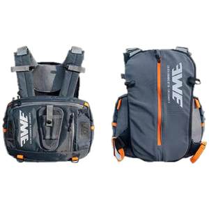 
EWE Beauty Summer 2025 new Luya bag multi-functional detachable chest bag fishing waterproof waist bag outdoor wear-resistant backpack