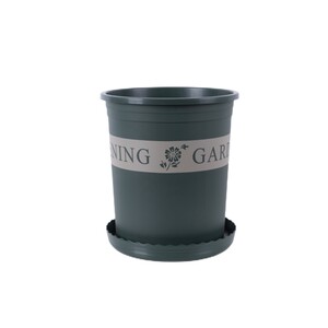 
Gallon pot flower pot household balcony planting pot planting pot large tray plastic thickened vegetable pot planting artifact three generations durable