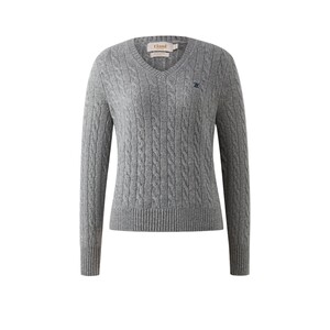 [Sheep Wool + Cashmere] Eland Sweater Men's and Women's Cable Knit Sweater New Winter Style