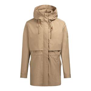 
[High-intelligence, elegant and slimming] Hush Puppies Women's 2025 Autumn New Temperament Versatile Hooded Windbreaker Thin Jacket