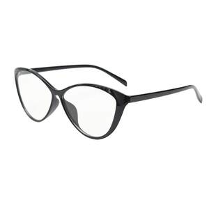 
Mona internet celebrity same triangular cat-eye glasses frame can be matched with myopia frame anti-blue light flat tortoiseshell round face