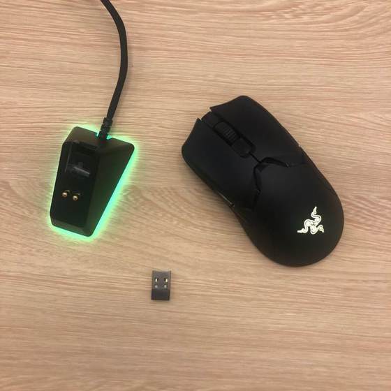 Razer雷蛇毒蝰终极版MINI 轻量RGB电脑有线无线双模游戏鼠标