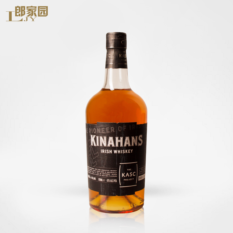 郎家园进口洋酒KINAHAN'S爱尔兰金汉斯五木桶威士忌700ml
