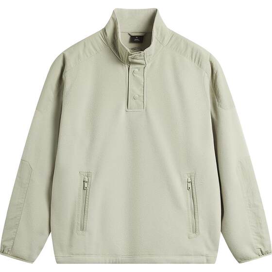 
Li Ning Outdoor CF Traceability Sweater Men's Long Sleeve Outdoor Loose Long Sleeve Casual Men's Sportswear Men's Clothing