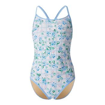 arena Arena Flower World Series Children's Girls Cute Sleeveless One-piece Triangle Comfortable Swimsuit