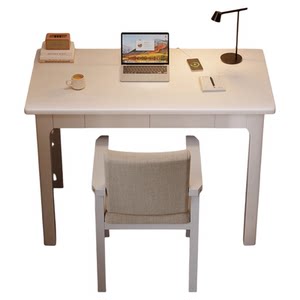 
Anjuke all solid wood desk computer desk home study desk 40/45cm bedroom small apartment desk*